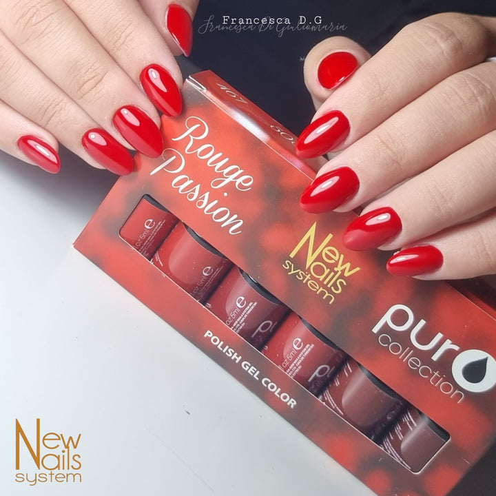 Puro collection 505 color Rouge Passion semi-permanent 5ml