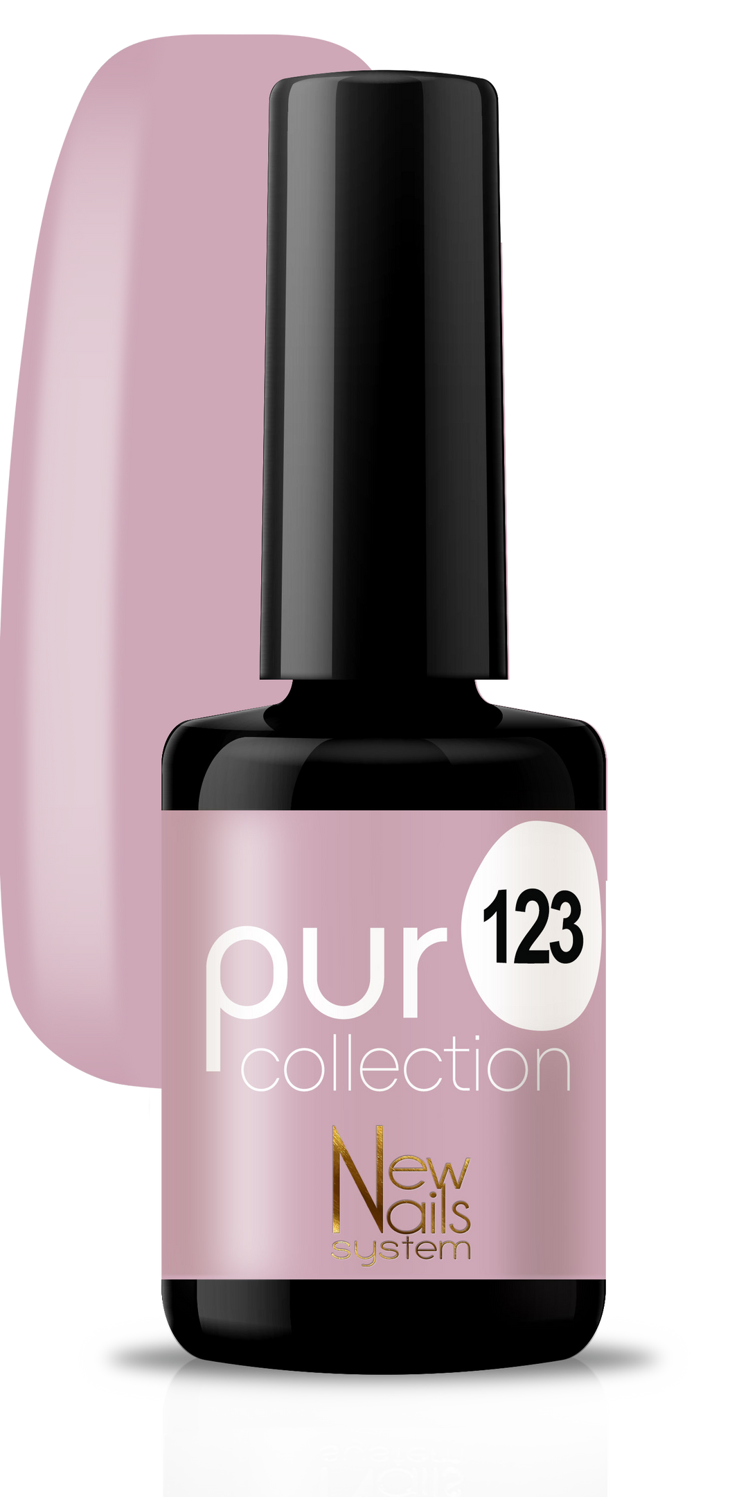 Puro collection 123 color Black &amp; White semi-permanent 5ml