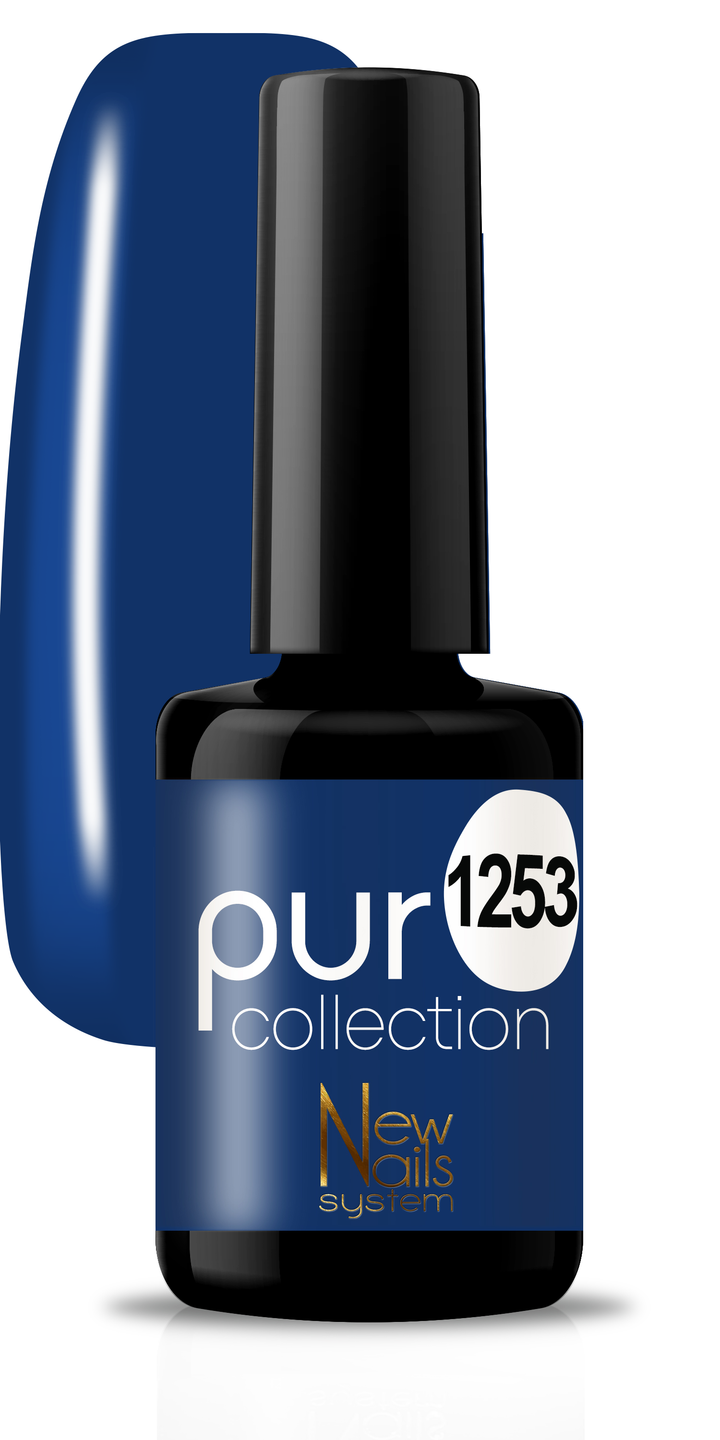 Smalto per unghie gel color semipermanente Puro collection Blues 1253