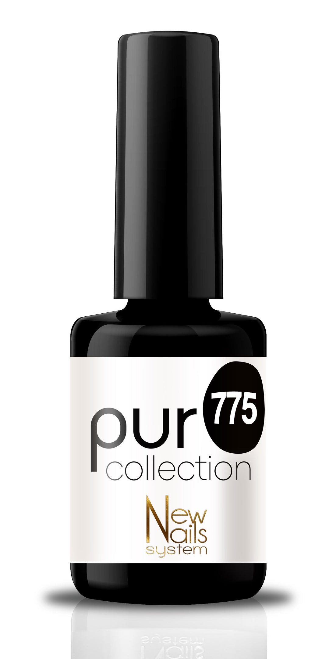 Puro collection 775 color Black &amp; White semi-permanent 5ml